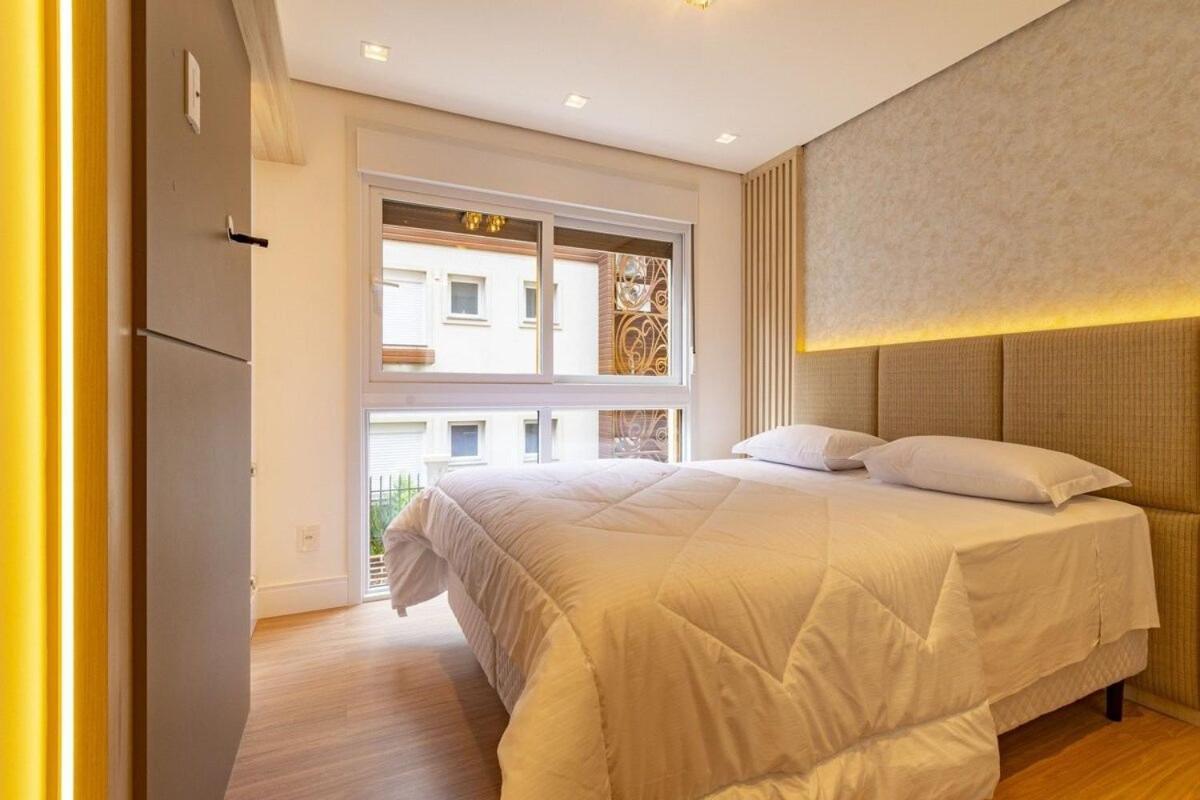 Appartamento Rosa Edificio Bellagio Canela Com Infraestrutura Completa Esterno foto