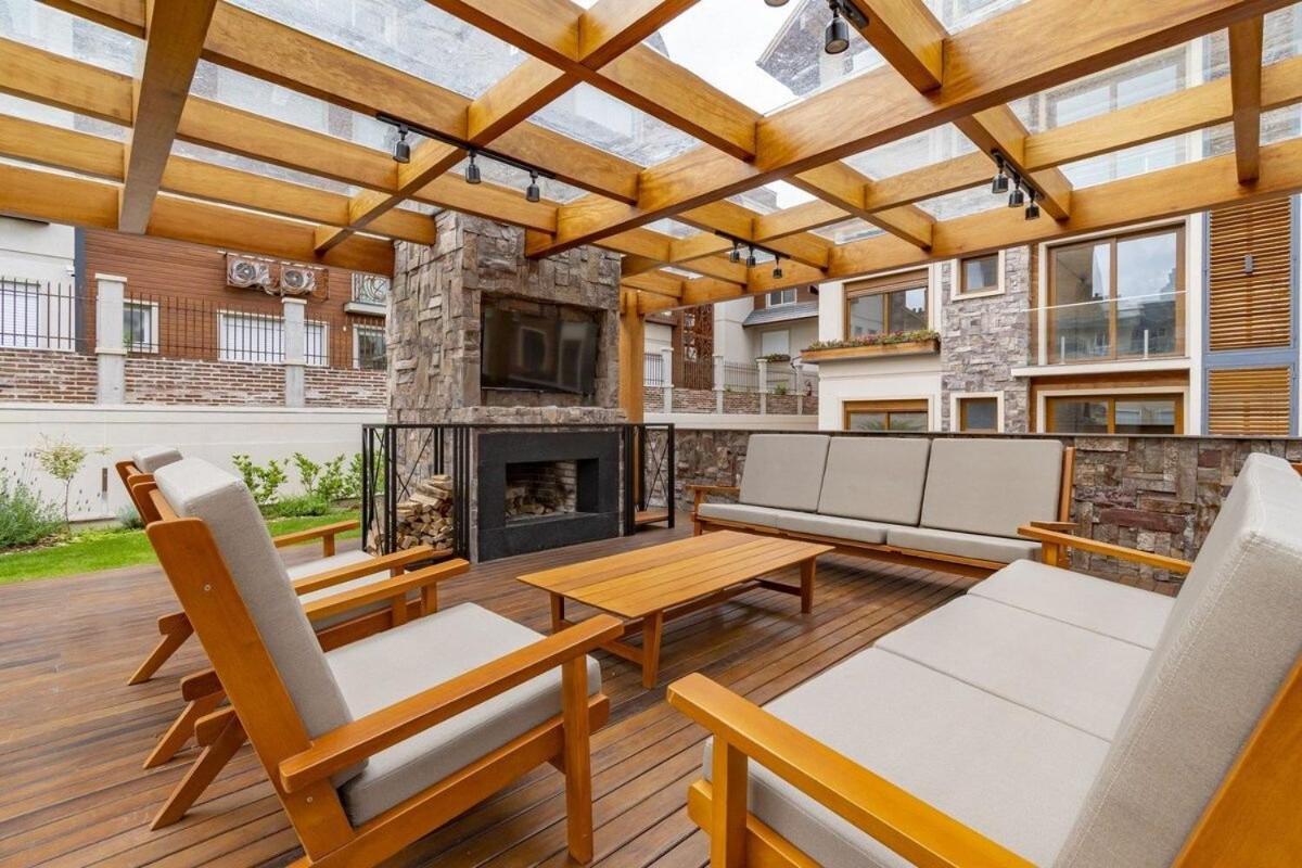 Appartamento Rosa Edificio Bellagio Canela Com Infraestrutura Completa Esterno foto