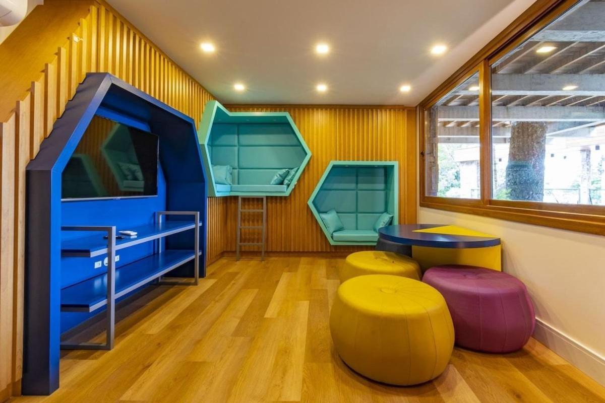 Appartamento Rosa Edificio Bellagio Canela Com Infraestrutura Completa Esterno foto