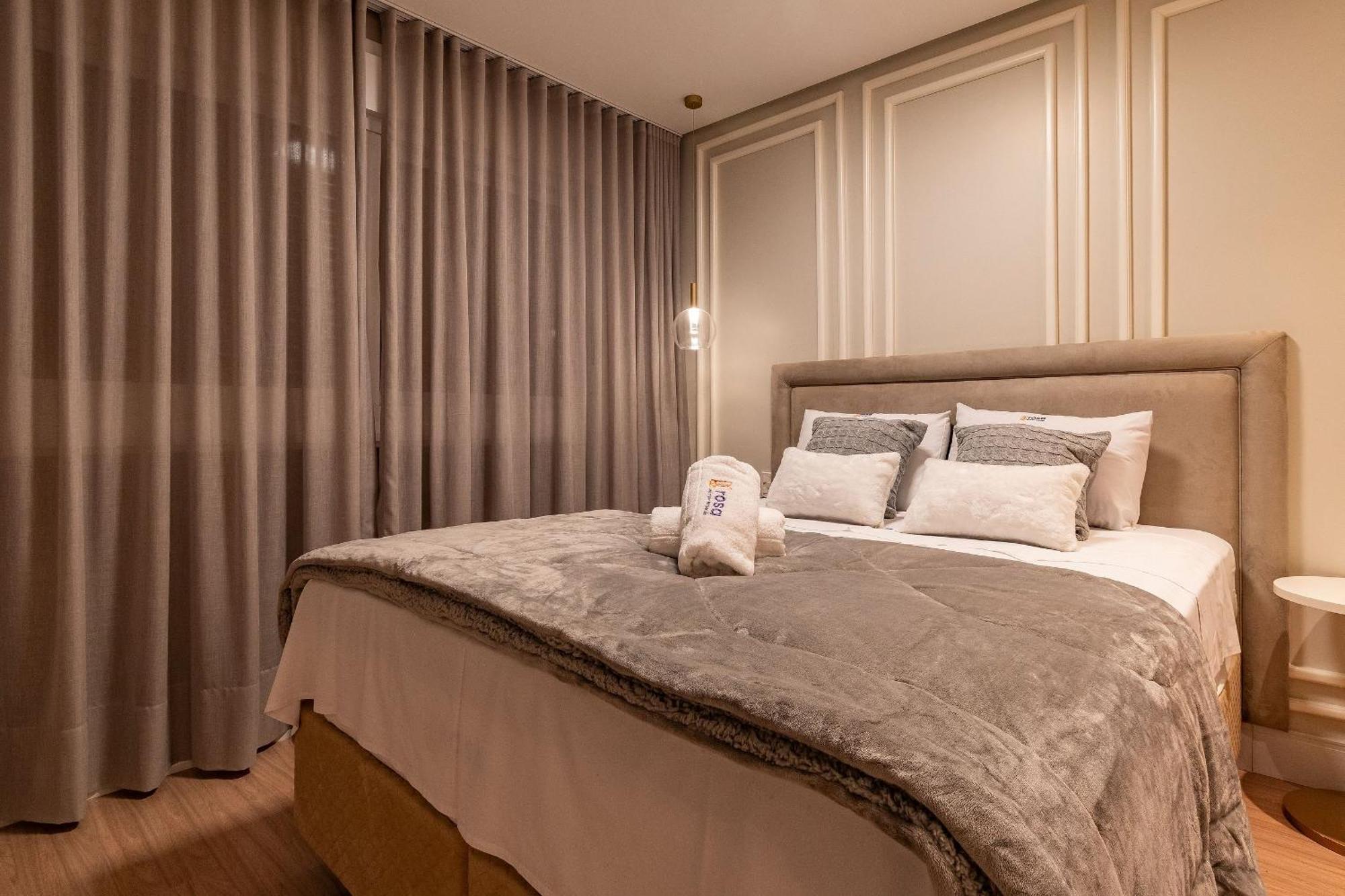 Appartamento Rosa Edificio Bellagio Canela Com Infraestrutura Completa Esterno foto
