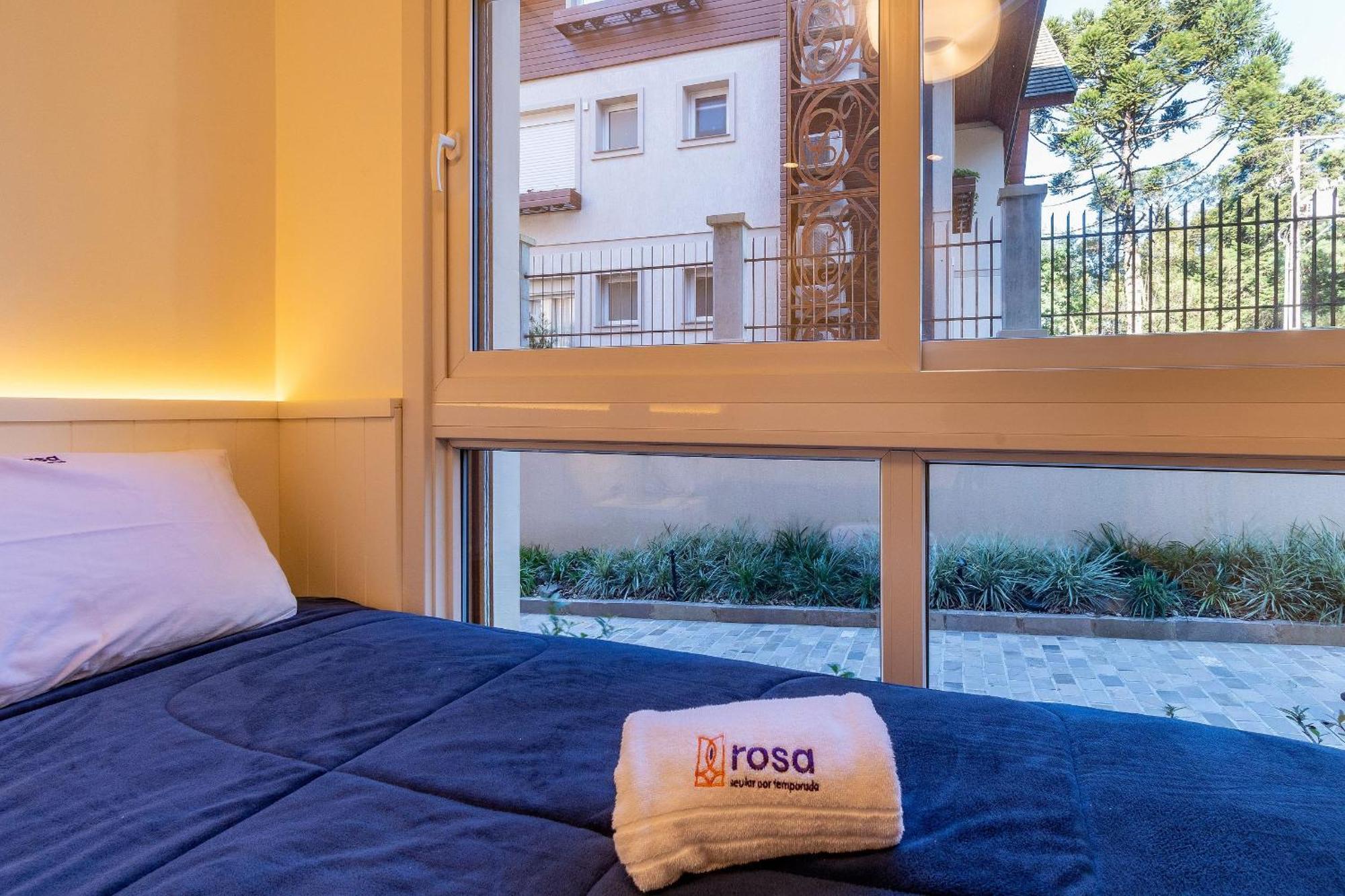 Appartamento Rosa Edificio Bellagio Canela Com Infraestrutura Completa Esterno foto
